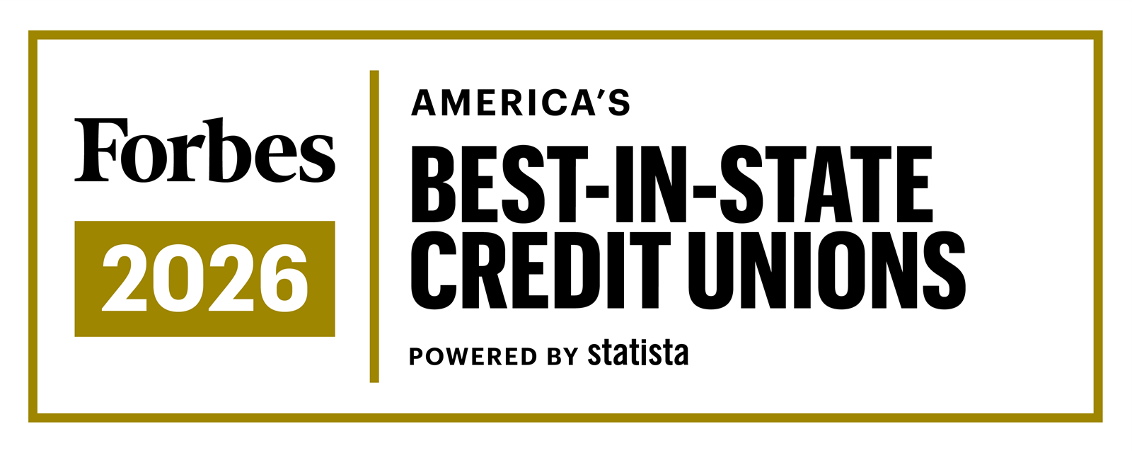 Forbes 2026 America's Best-In-State Credit Unions,