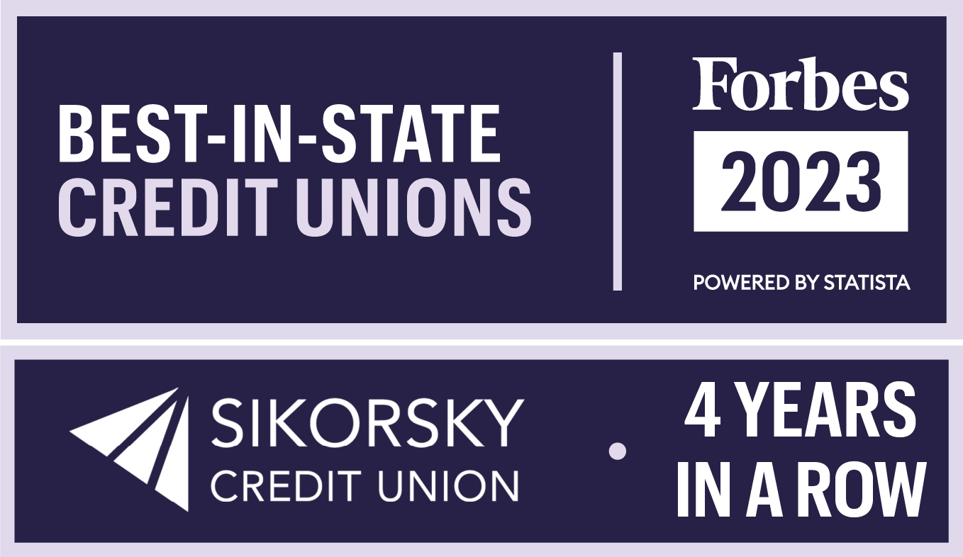 Forbes 2023 Best-In-State Credit Union, 4 years in a row